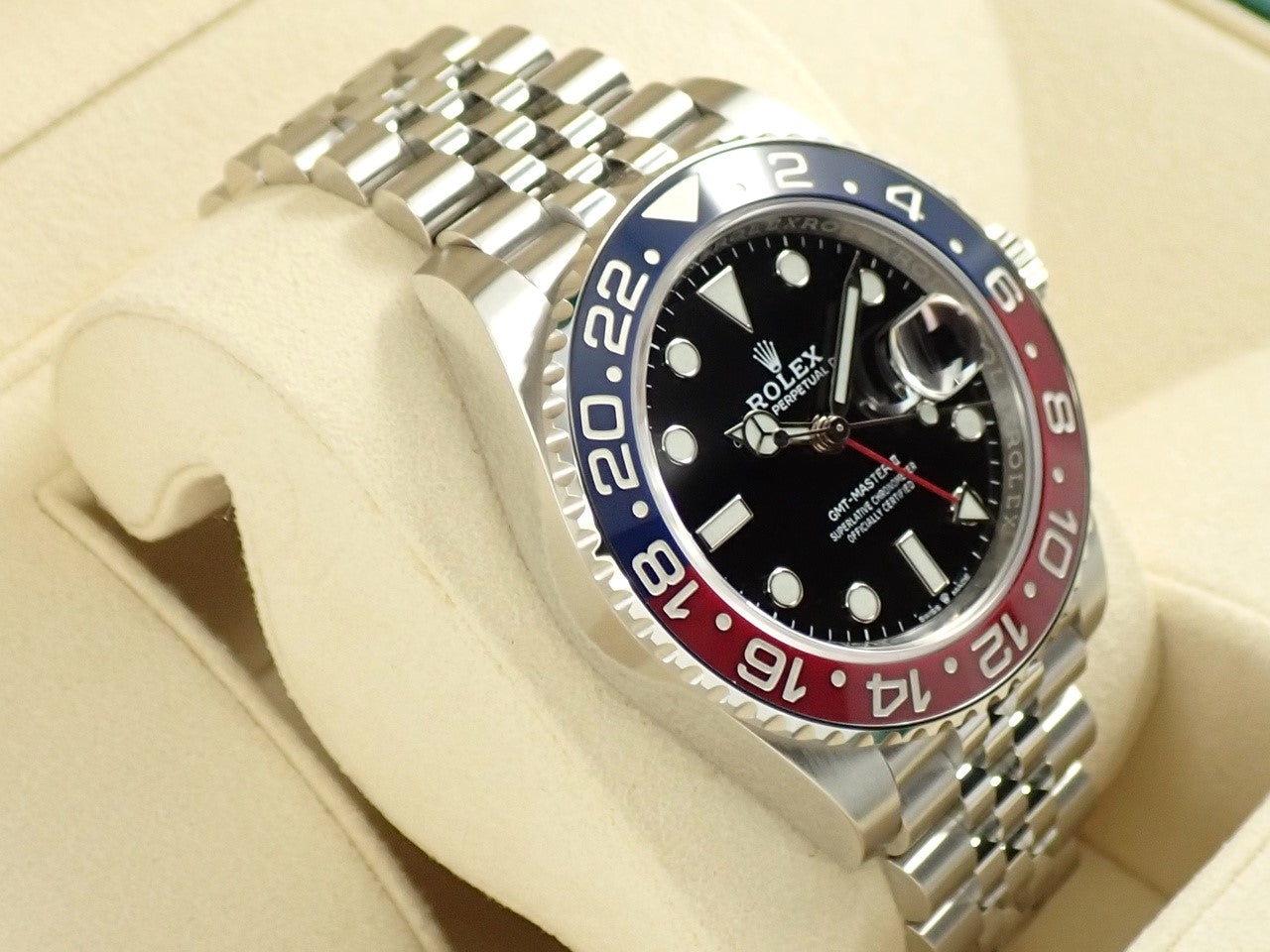 Rolex GMT Master II Ref.126710BLRO SS Black Dial