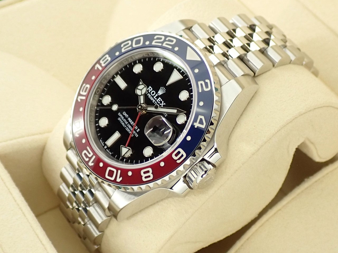 Rolex GMT Master II Ref.126710BLRO SS Black Dial