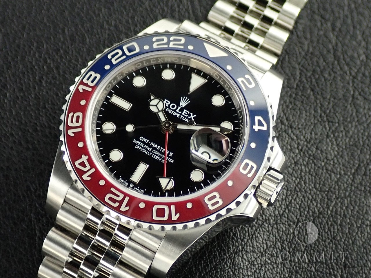 Rolex GMT Master II Ref.126710BLRO SS Black Dial