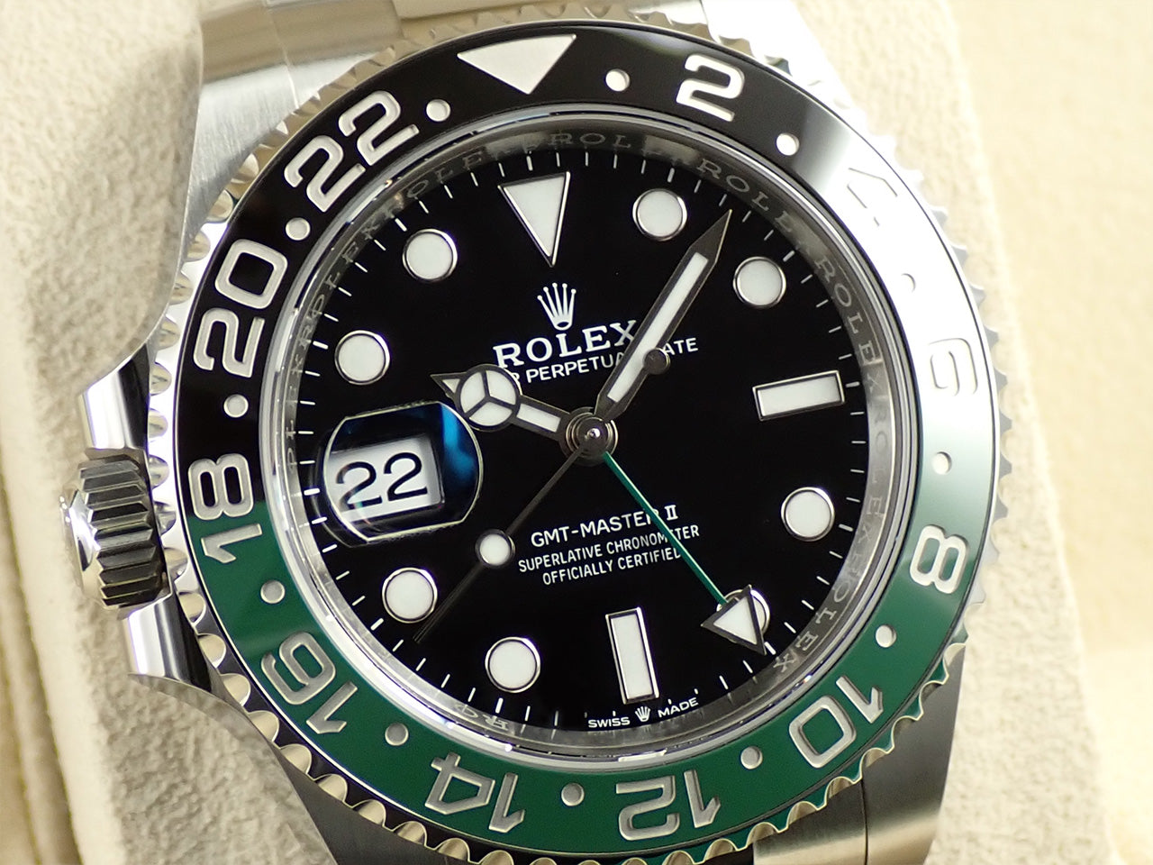 Rolex GMT Master II Ref.126720VTNR SS Black Dial