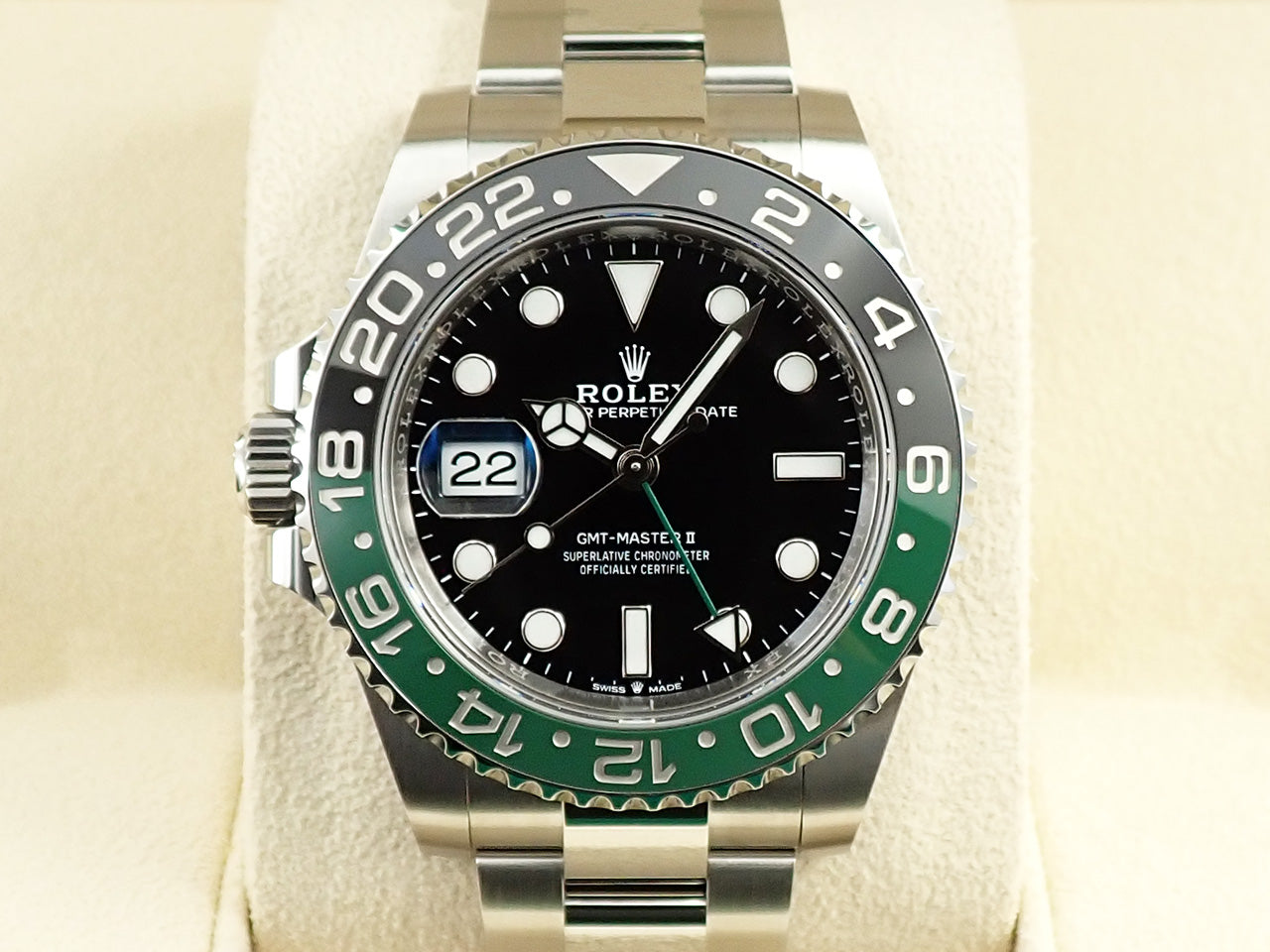 Rolex GMT Master II Ref.126720VTNR SS Black Dial