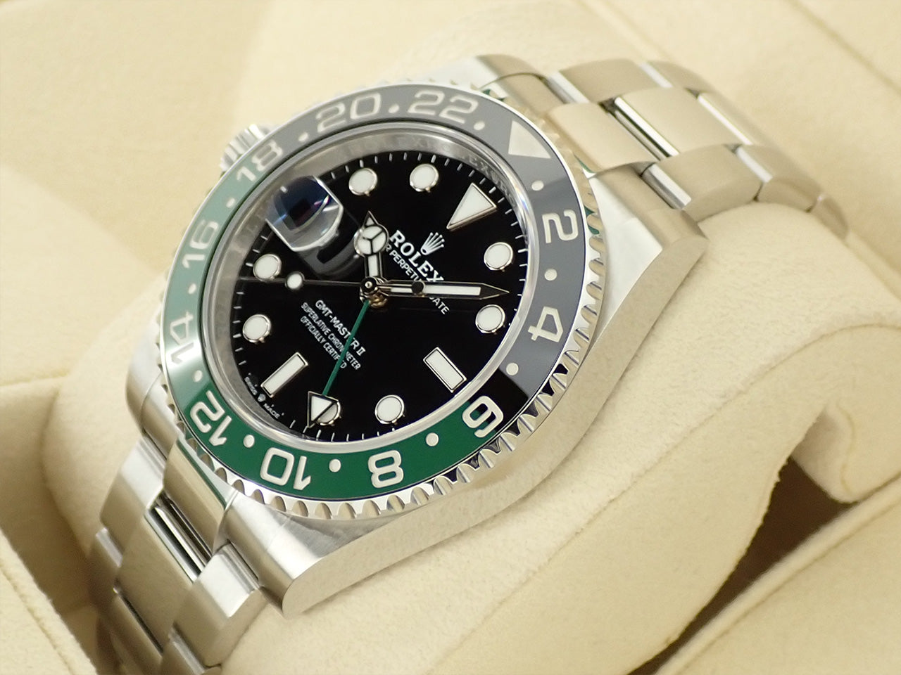 Rolex GMT Master II Ref.126720VTNR SS Black Dial