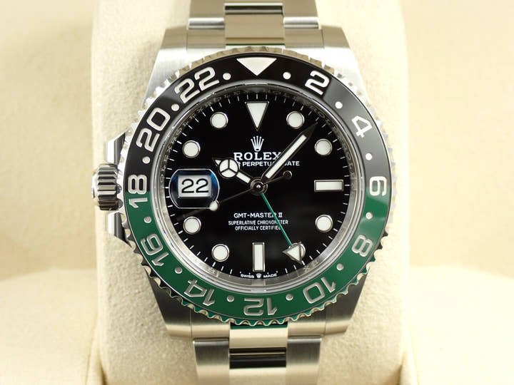 ロレックス GMTマスターII Ref.126720VTNR ステンレススチール ブラック文字盤 オイスターブレスレット
