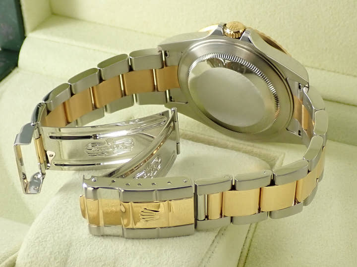 Rolex GMT-Master II Ref. 16713 Stainless Steel/Yellow Gold Black Dial