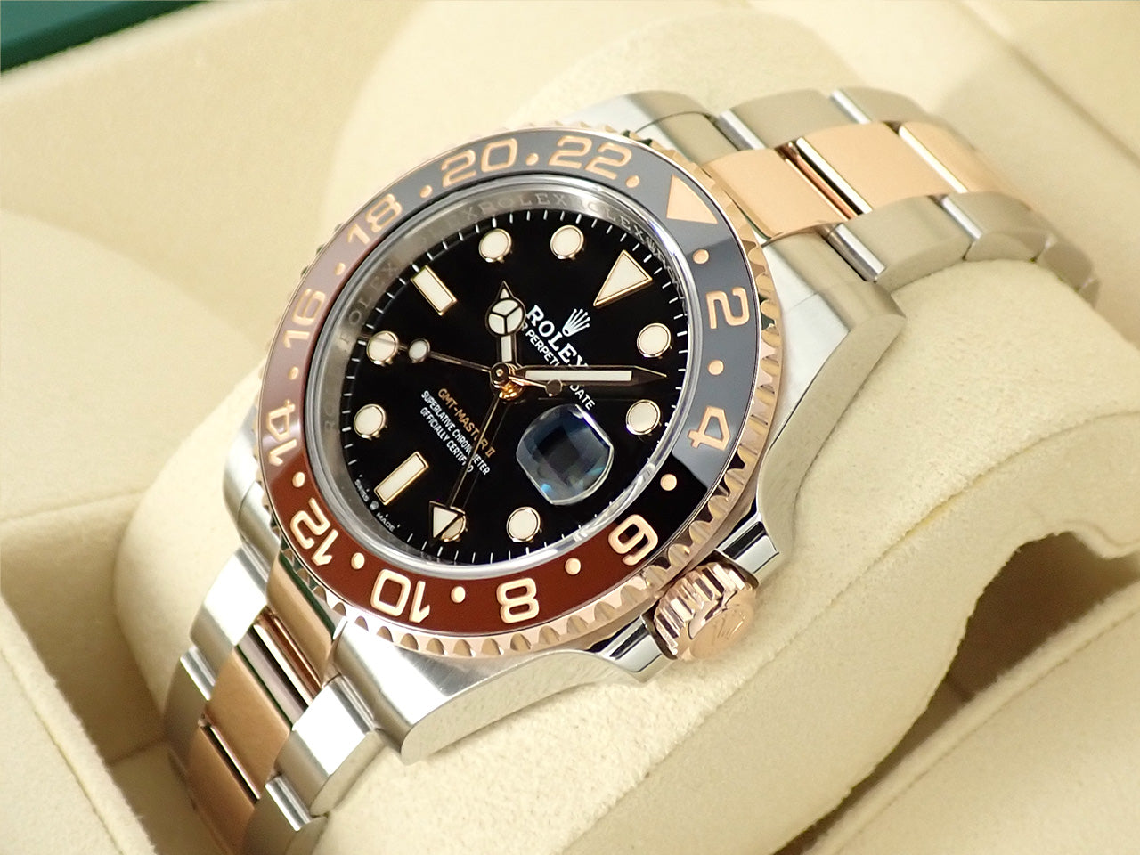 Rolex GMT Master II Ref.126711CHNR SS/ERG Black Dial