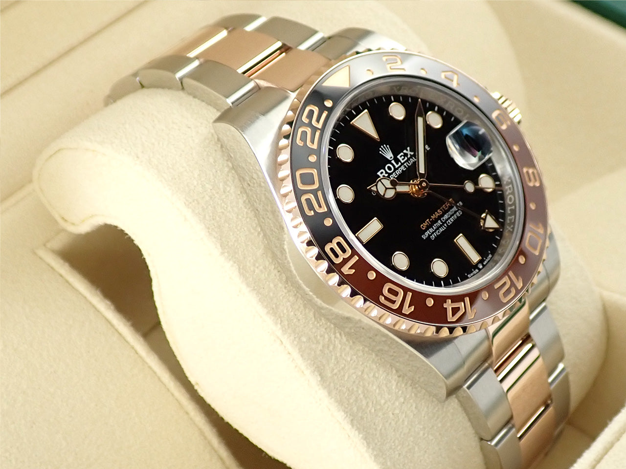 Rolex GMT Master II Ref.126711CHNR SS/ERG Black Dial