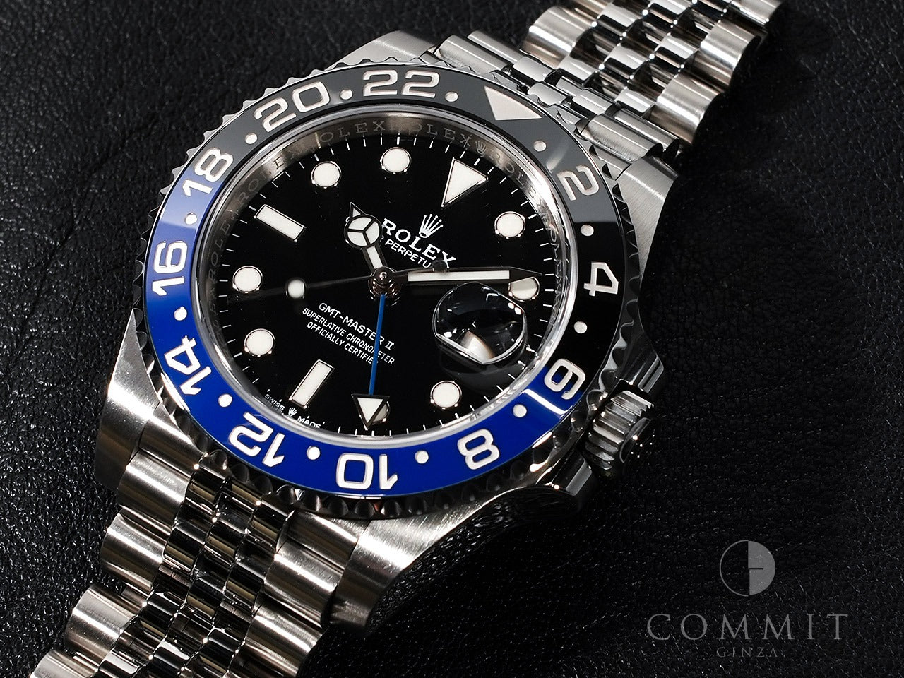 Rolex GMT Master II Ref.126710BLNR SS Black Dial