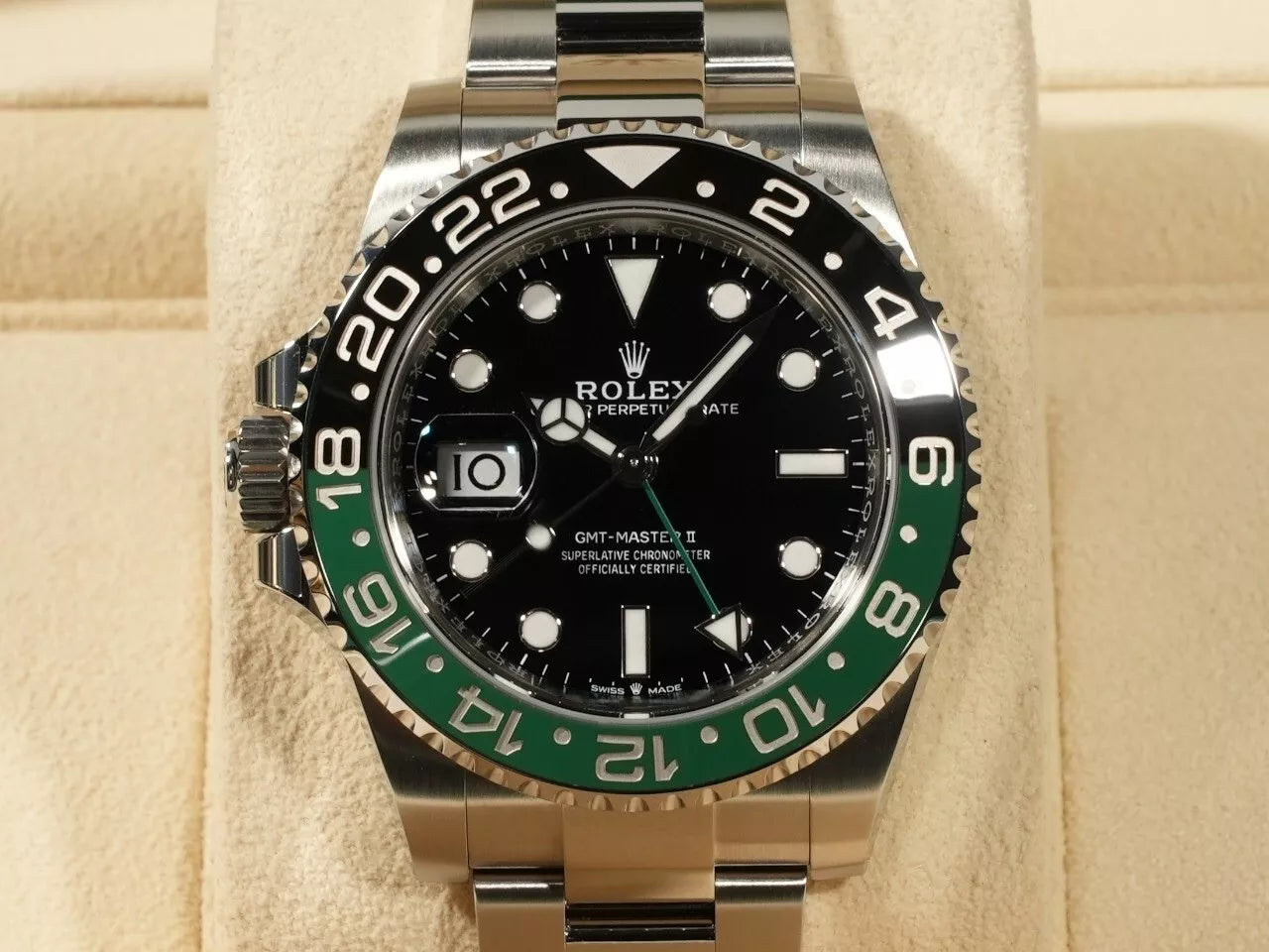 Rolex GMT Master II Ref.126720VTNR SS Black Dial