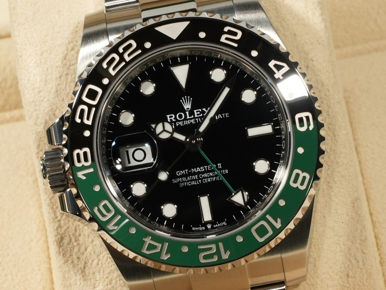 Rolex GMT Master II Ref.126720VTNR SS Black Dial