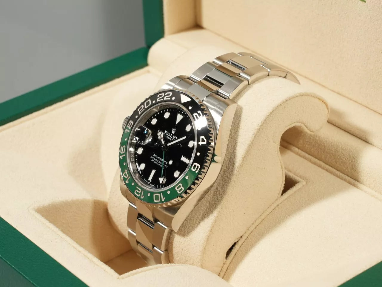 Rolex GMT Master II Ref.126720VTNR SS Black Dial