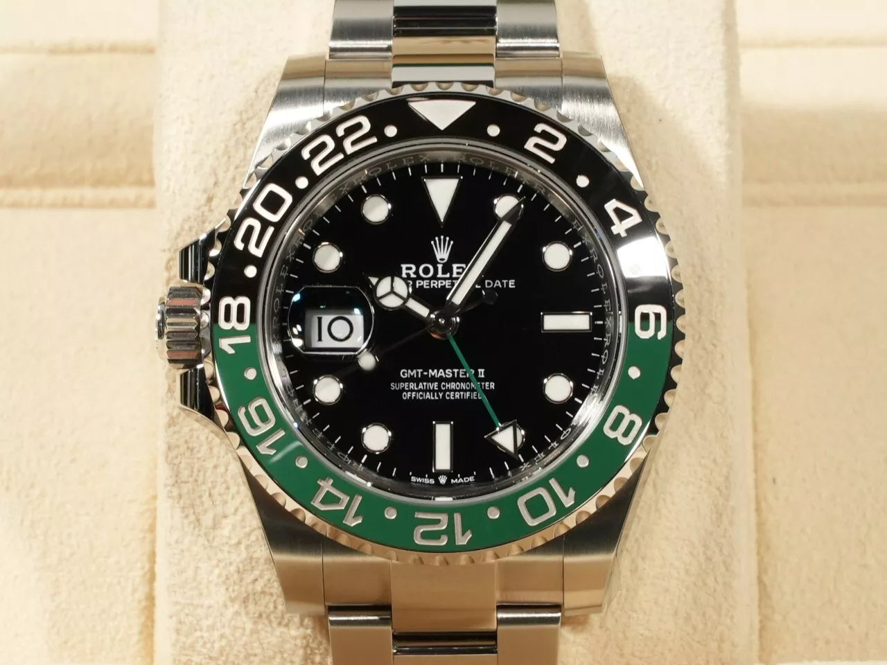 Rolex GMT Master II Ref.126720VTNR SS Black Dial