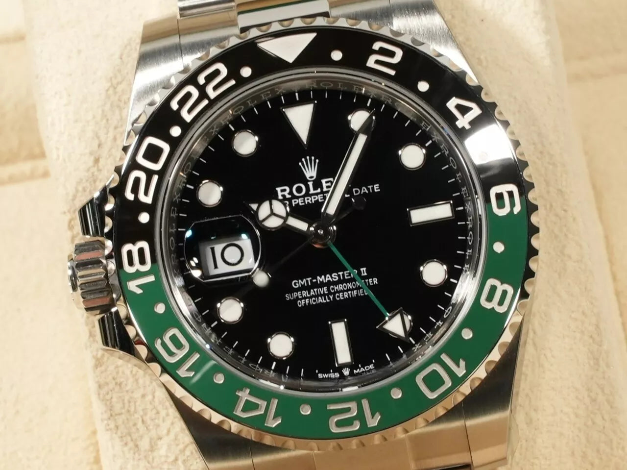 Rolex GMT Master II Ref.126720VTNR SS Black Dial