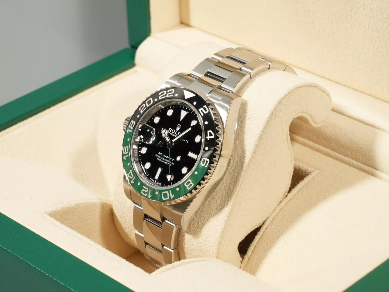 Rolex GMT Master II Ref.126720VTNR SS Black Dial