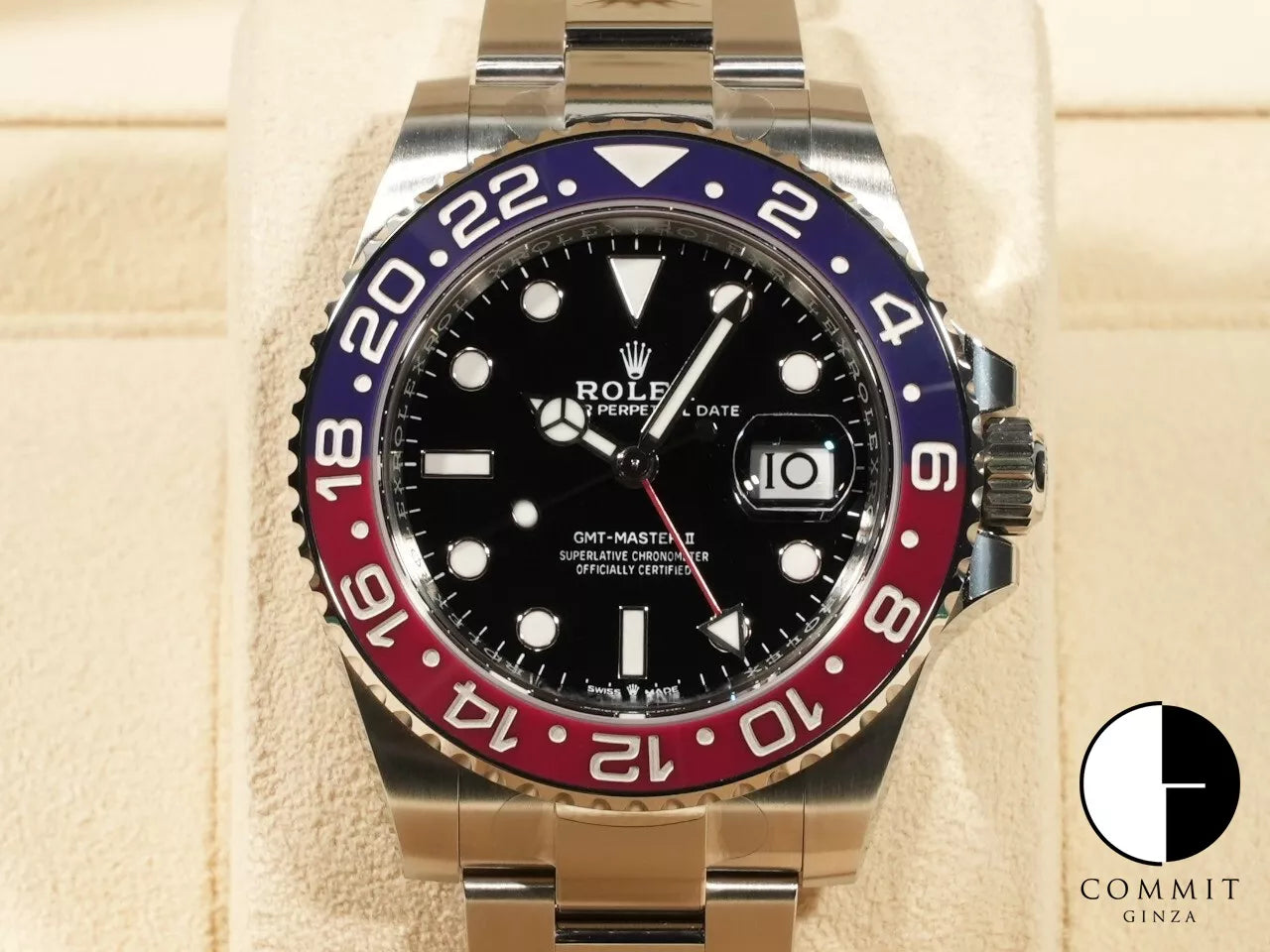 Rolex GMT Master II Ref.126710BLRO SS Black Dial