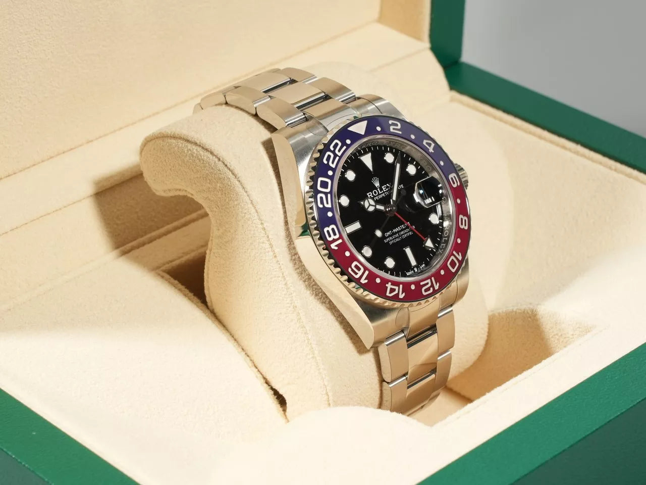 Rolex GMT Master II Ref.126710BLRO SS Black Dial