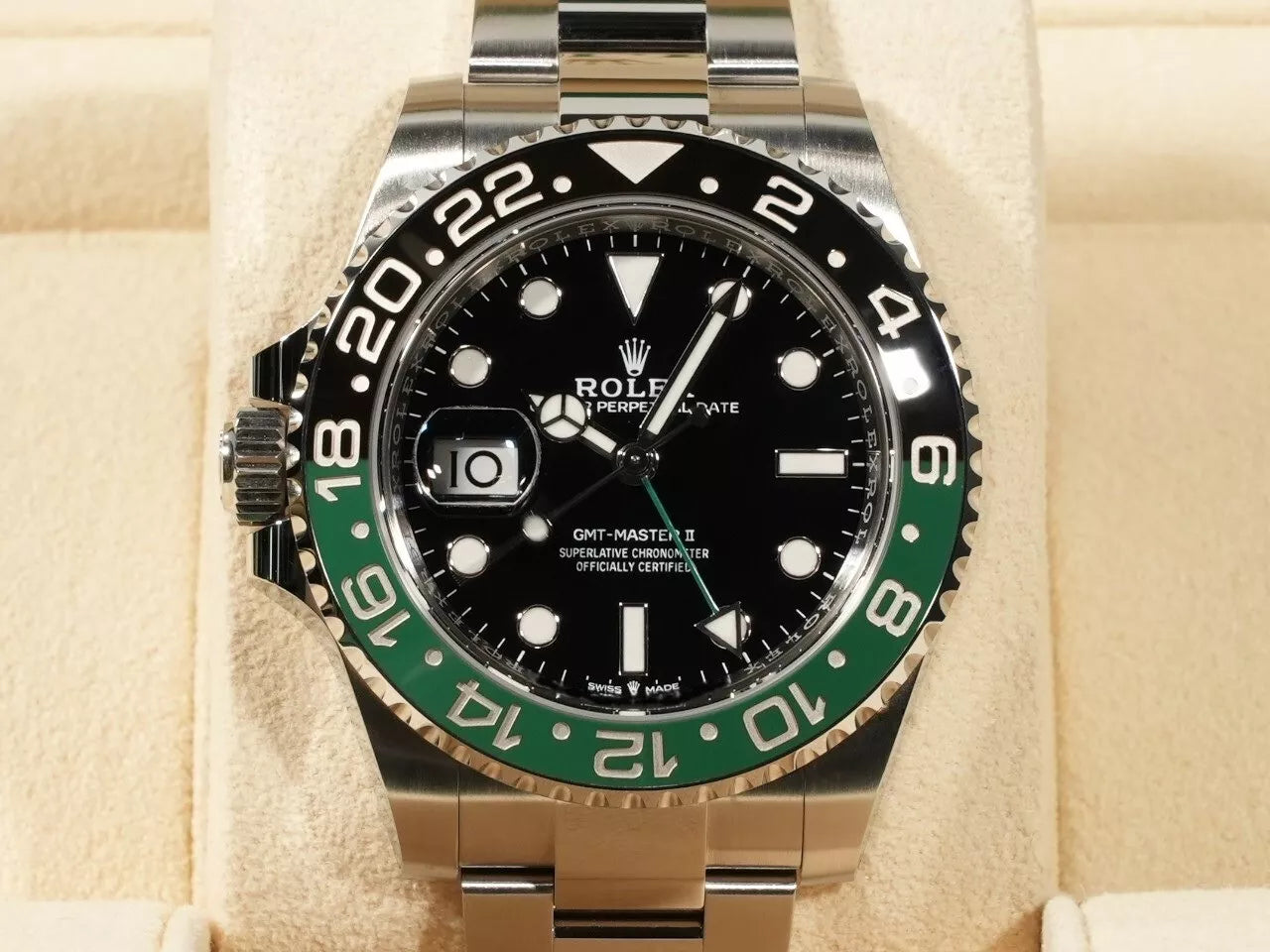 Rolex GMT Master II Ref.126720VTNR SS Black Dial