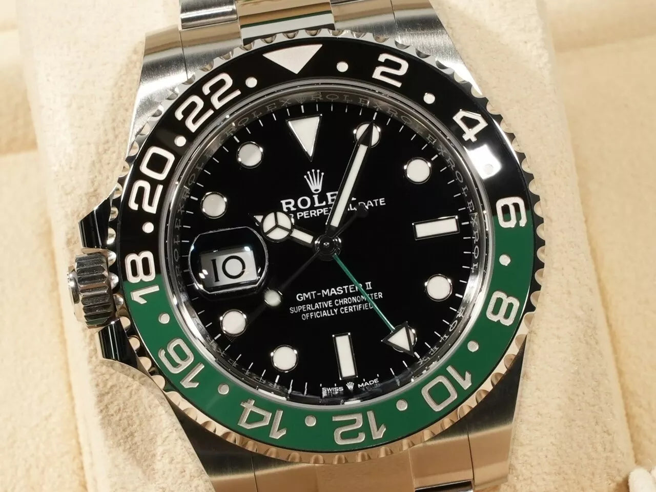 Rolex GMT Master II Ref.126720VTNR SS Black Dial