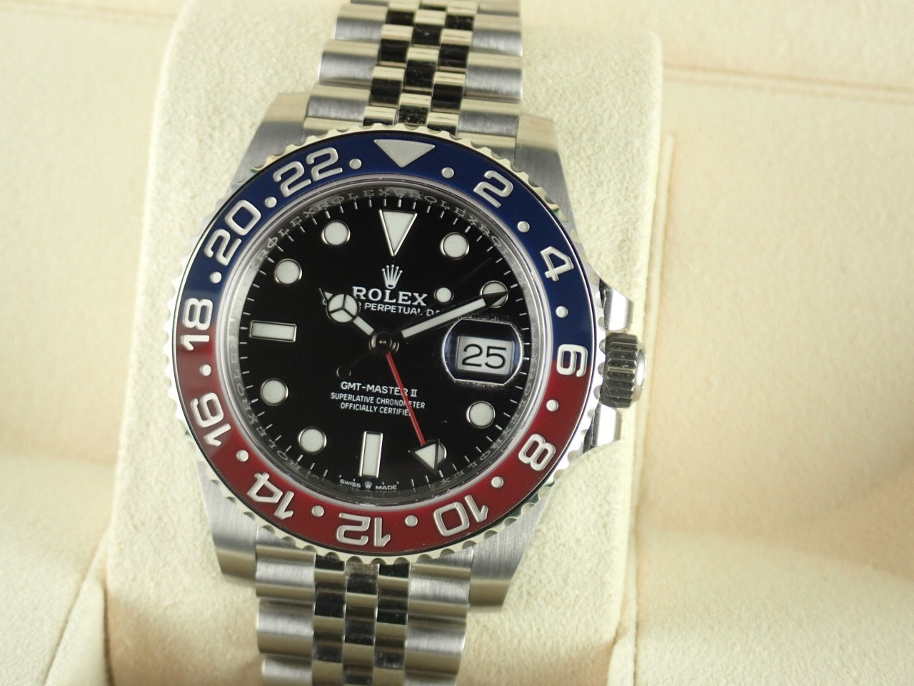 Rolex GMT Master II Red and Blue Bezel &lt;Warranty, Box, etc.&gt;