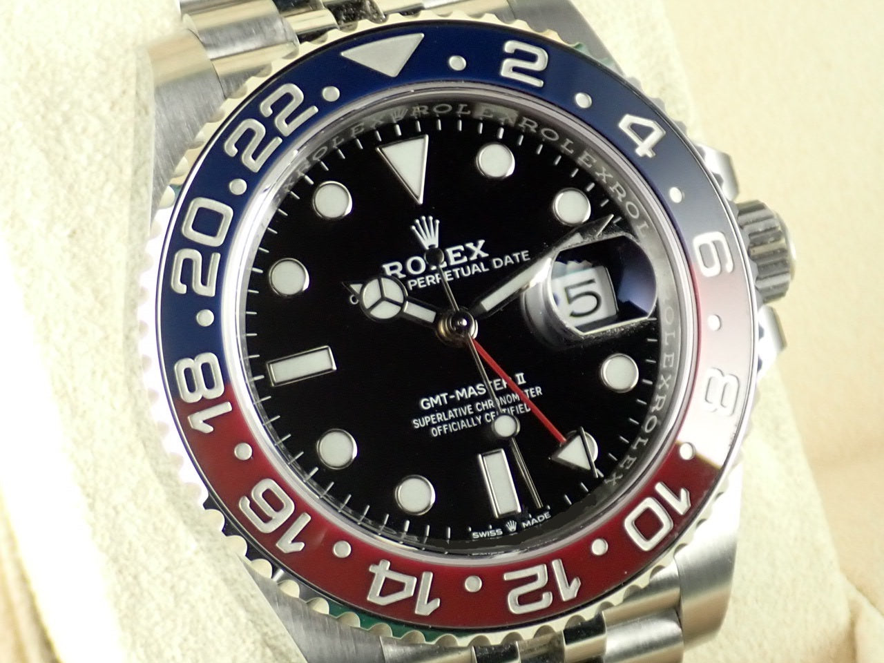 Rolex GMT Master II Red and Blue Bezel &lt;Warranty, Box, etc.&gt;