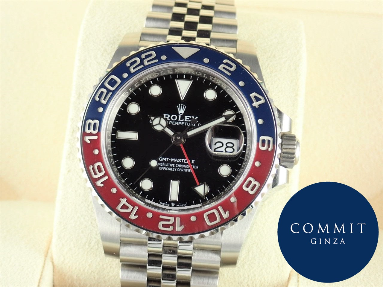 Rolex GMT Master II Red and Blue Bezel &lt;Warranty, Box, etc.&gt;