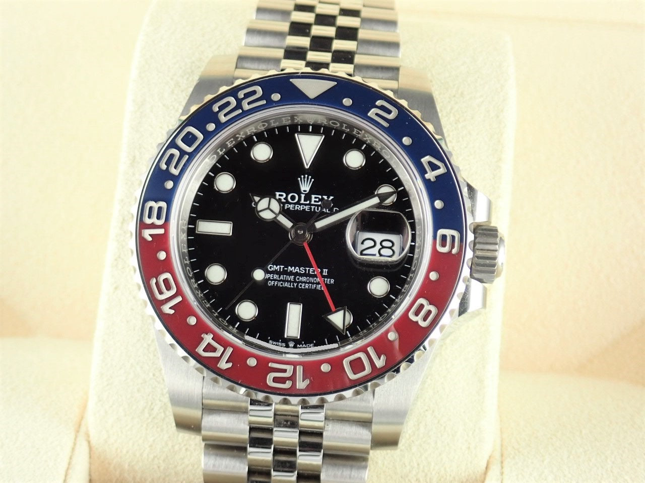 Rolex GMT Master II Red and Blue Bezel &lt;Warranty, Box, etc.&gt;