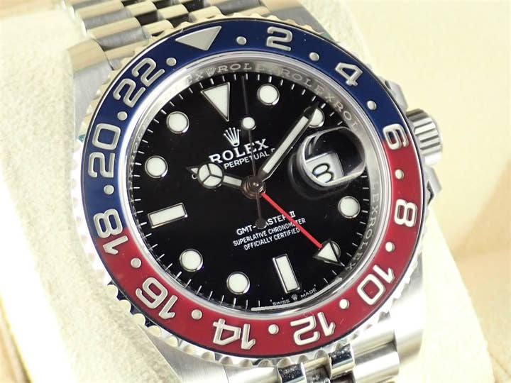 ロレックス GMTマスターII Ref.126710BLRO ブラック文字盤 中古 gmt-master2-47 ジュビリーブレスレット