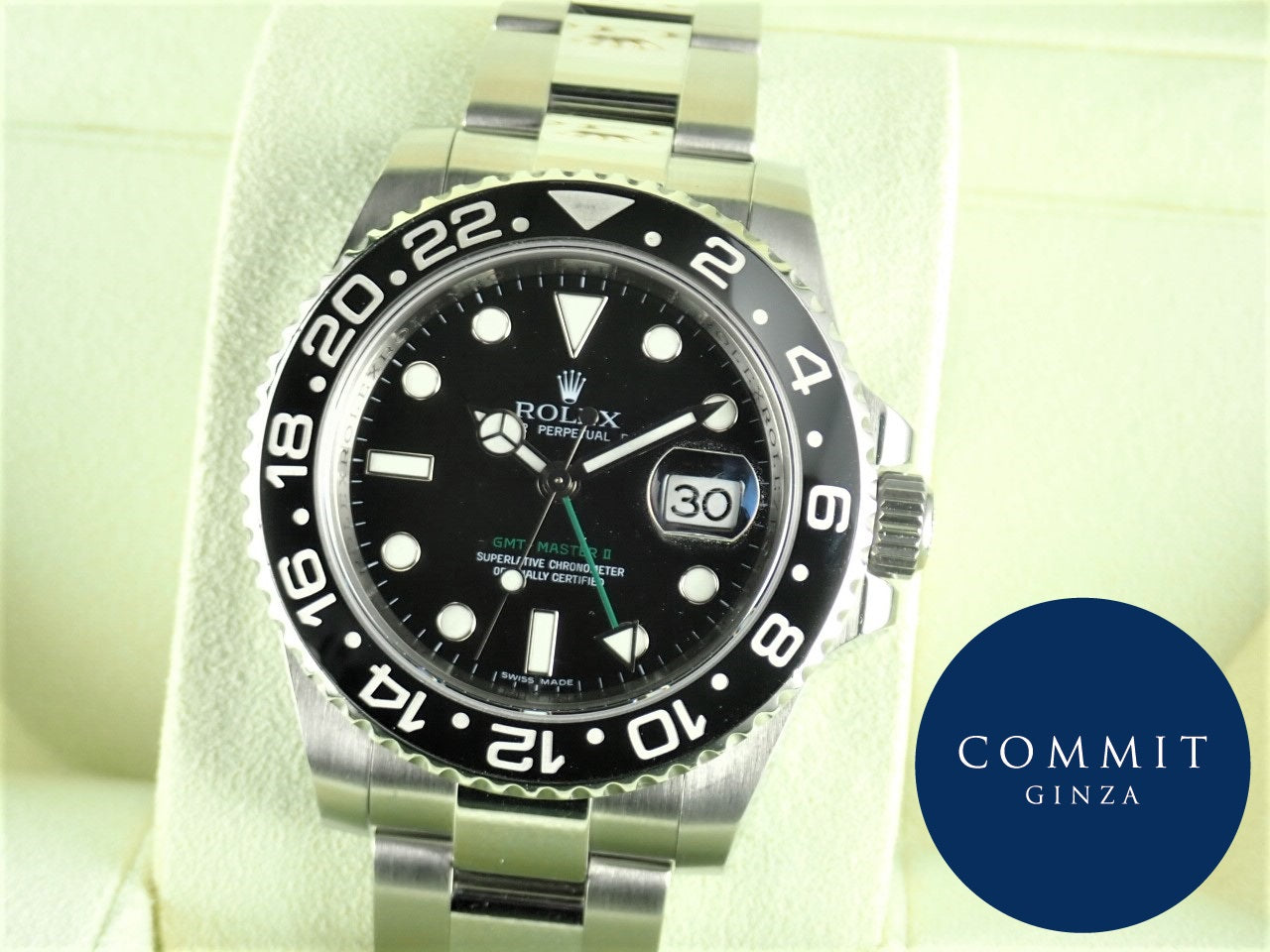 Rolex GMT Master II Black Bezel V Series &lt;Warranty, Box, etc.&gt;