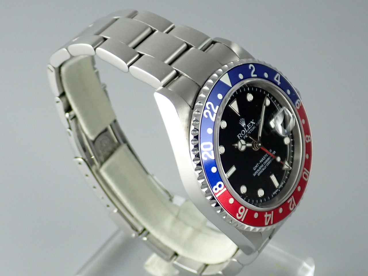 Rolex GMT Master II Red and Blue Bezel Z-series Stick Dial &lt;Warranty, Box, etc.&gt;