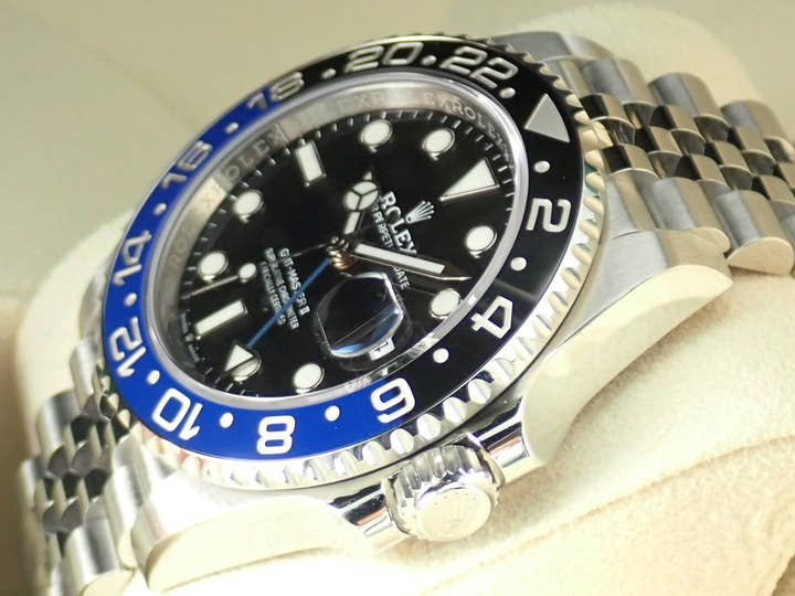 ロレックス GMTマスターII Ref.126710BLNR ブラック文字盤 未使用 gmt-master2-52 ジュビリーブレスレット
