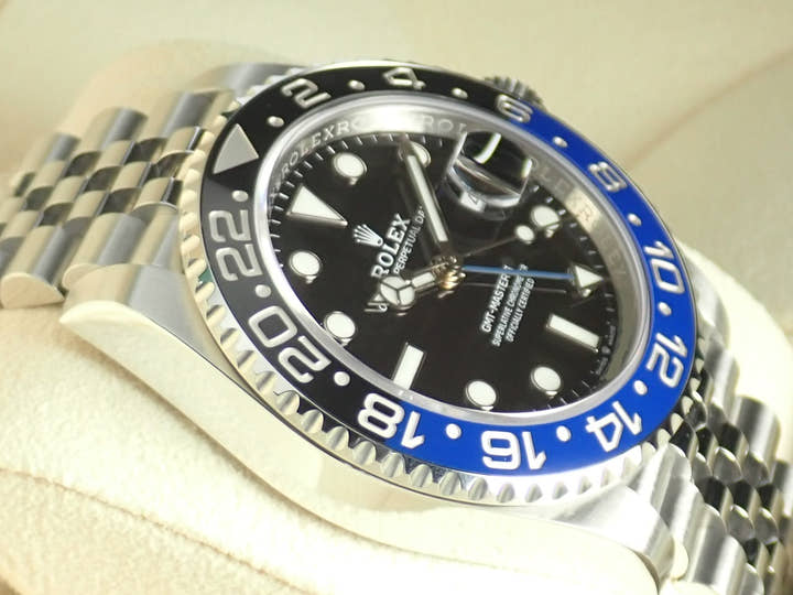 ロレックス GMTマスターII Ref.126710BLNR ブラック文字盤 未使用 gmt-master2-52 ジュビリーブレスレット