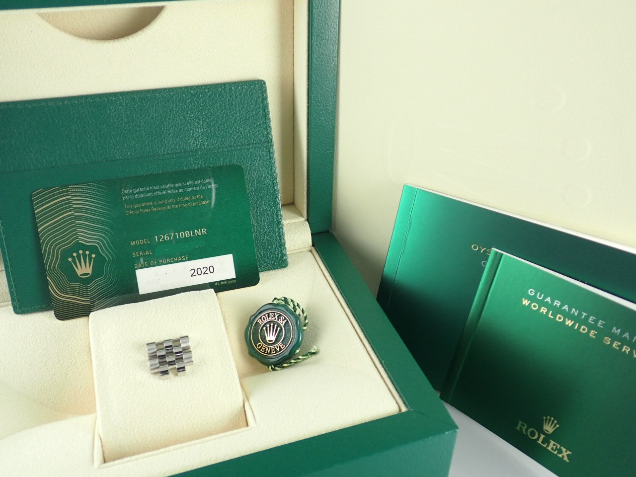 Rolex GMT Master II Blue and Black Bezel [Unused] &lt;New warranty, box, etc.&gt;