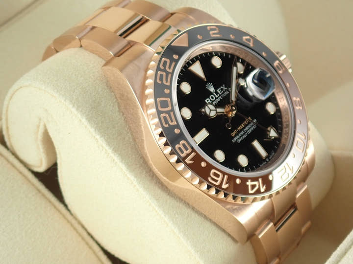 ロレックス GMTマスターII Ref.126715CHNR ブラック文字盤 未使用 gmt-master2-56 オイスターブレスレット オイスターブレスレット