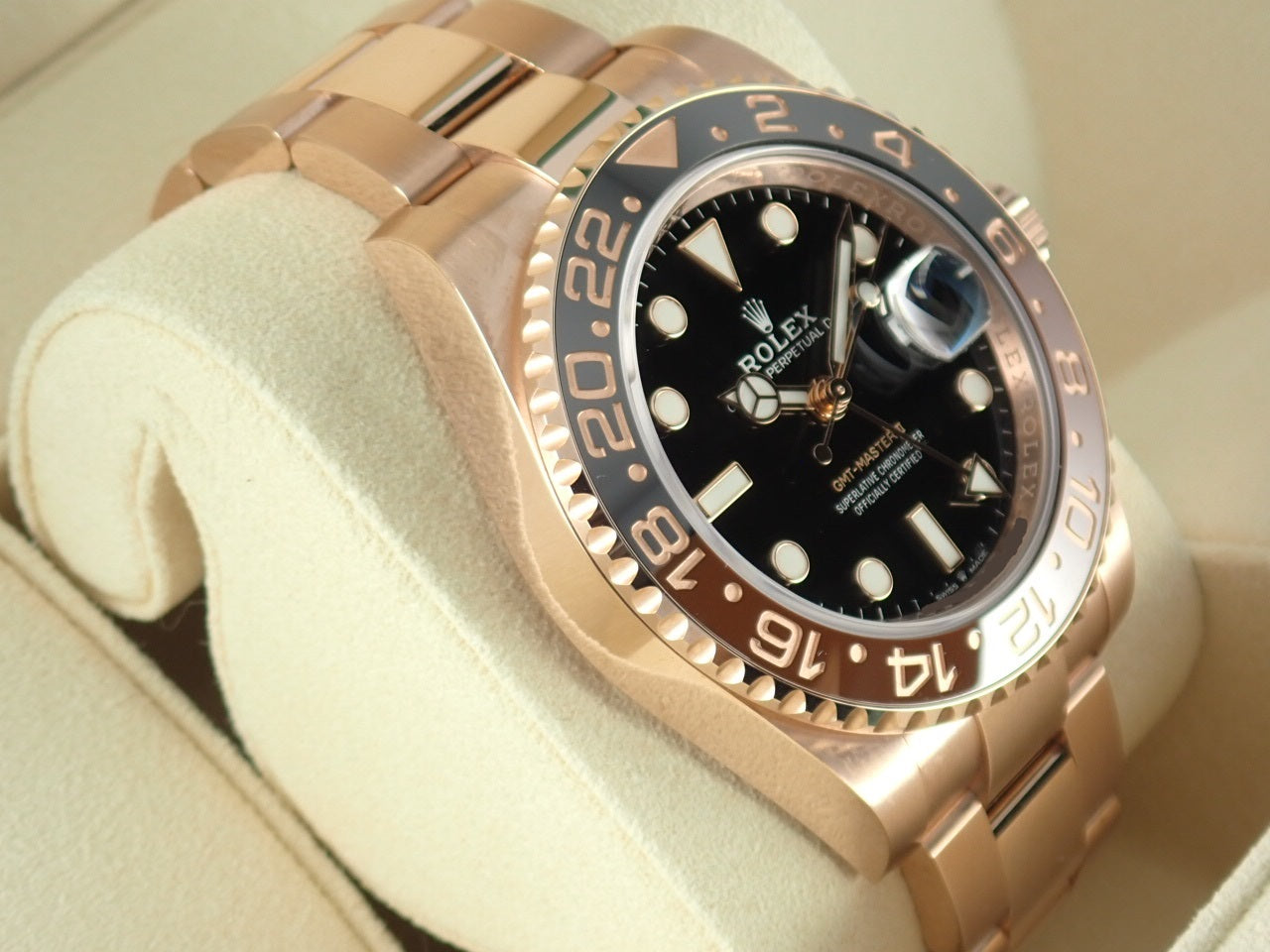 Rolex GMT Master II Brown and Black Bezel [Unused] &lt;Warranty, Box, etc.&gt;