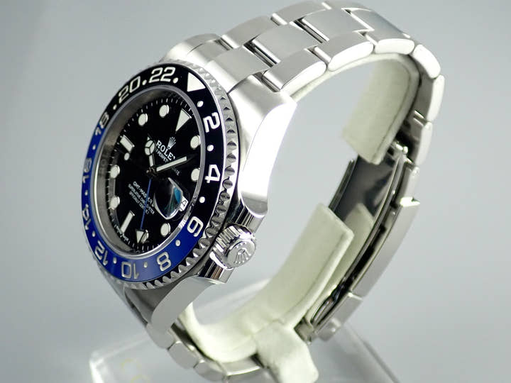 ロレックス GMTマスターII Ref.116710BLNR ブラック文字盤 未使用 gmt-master2-58 オイスターブレスレット