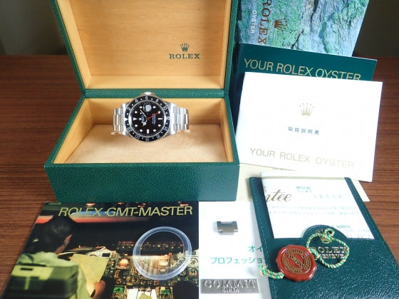 Rolex GMT Master II Black Bezel K Ref.16710