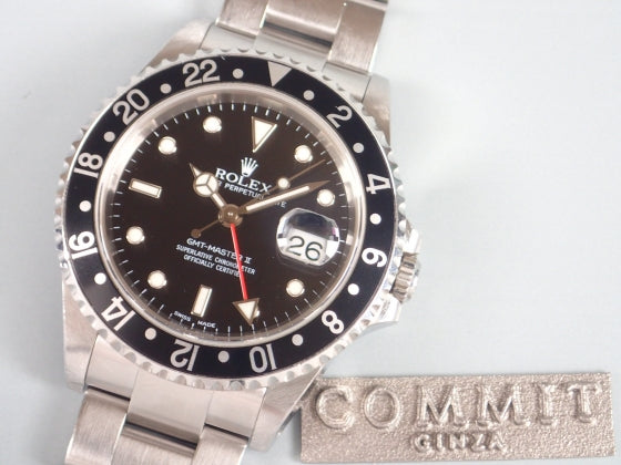 Rolex GMT Master II Black Bezel K Ref.16710