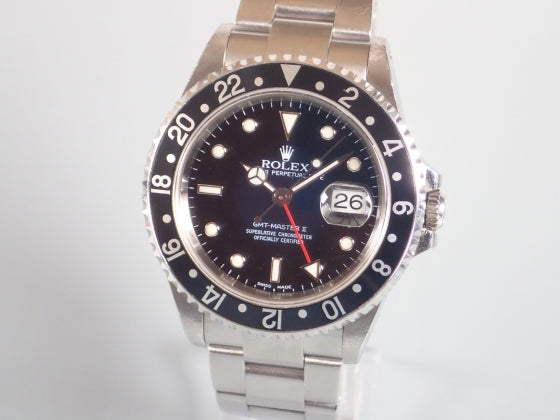 Rolex GMT Master II Black Bezel K Ref.16710