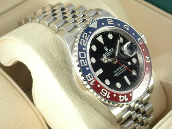 ロレックス GMTマスターII Ref.126710BLRO ブラック文字盤 未使用 gmt-master2-63 ジュビリーブレスレット