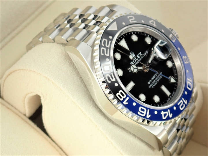 ロレックス GMTマスターII Ref.126710BLNR ブラック文字盤 未使用 gmt-master2-66 ジュビリーブレスレット