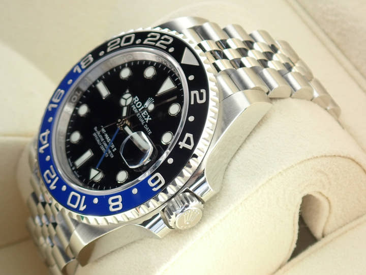 ロレックス GMTマスターII Ref.126710BLNR ブラック文字盤 未使用 gmt-master2-66 ジュビリーブレスレット