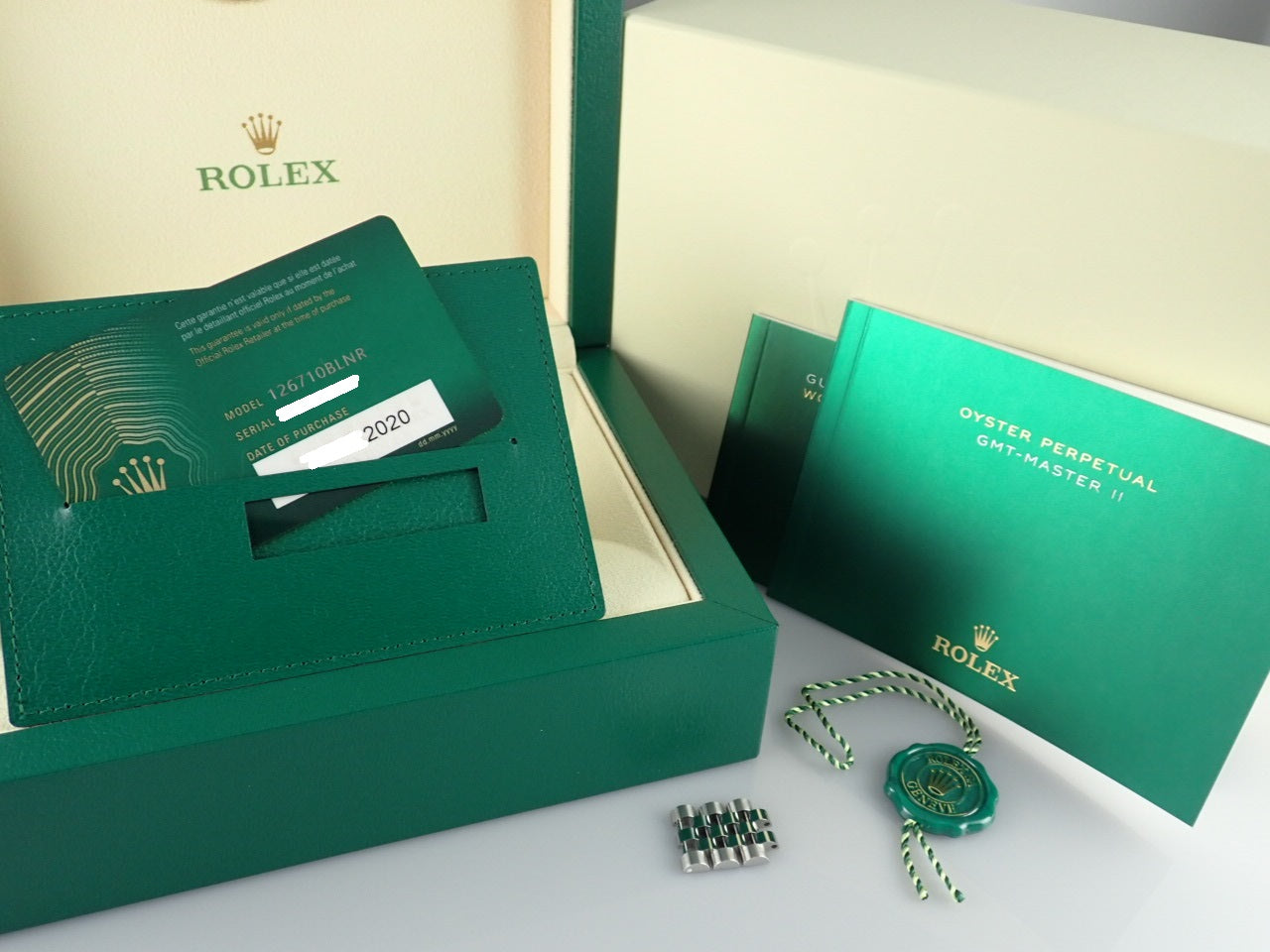 Rolex GMT Master II Blue and Black Bezel [Unused] &lt;New warranty, box, etc.&gt;