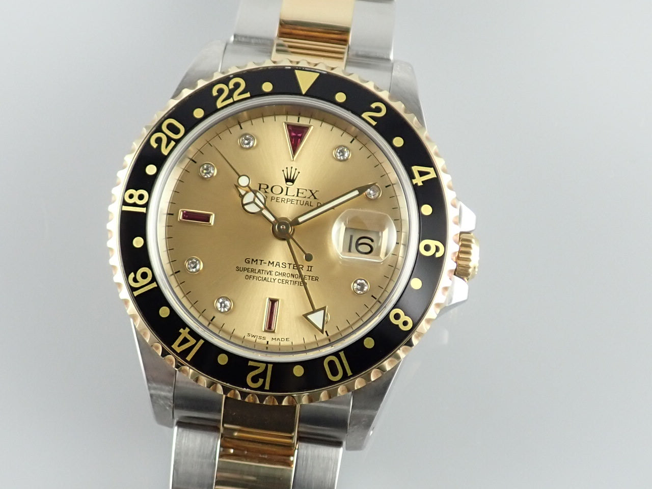 Rolex GMT Master II Champagne K series &lt;Warranty, box, etc.&gt;