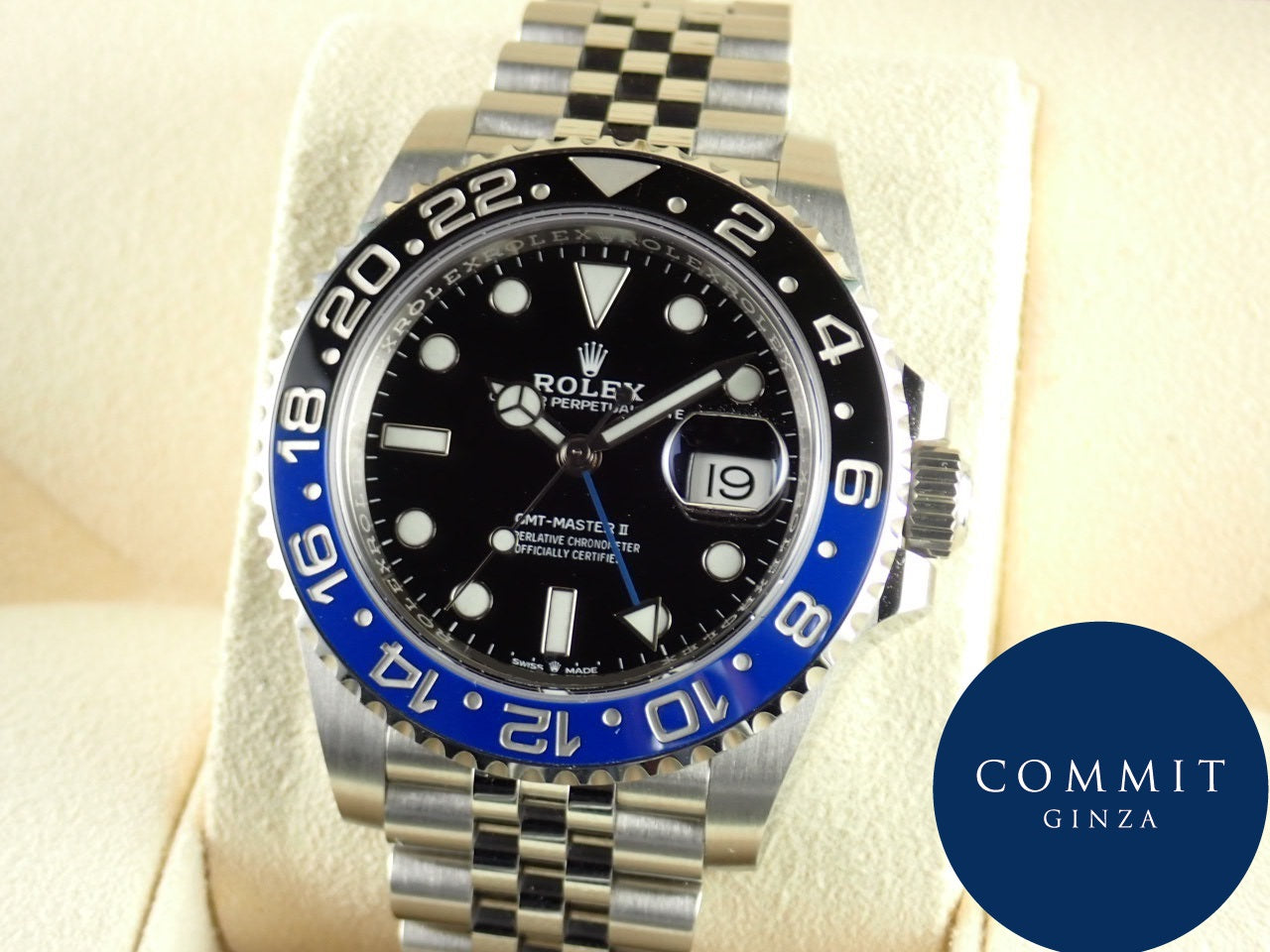 Rolex GMT Master II Blue and Black Bezel &lt;Warranty, Box, etc.&gt;