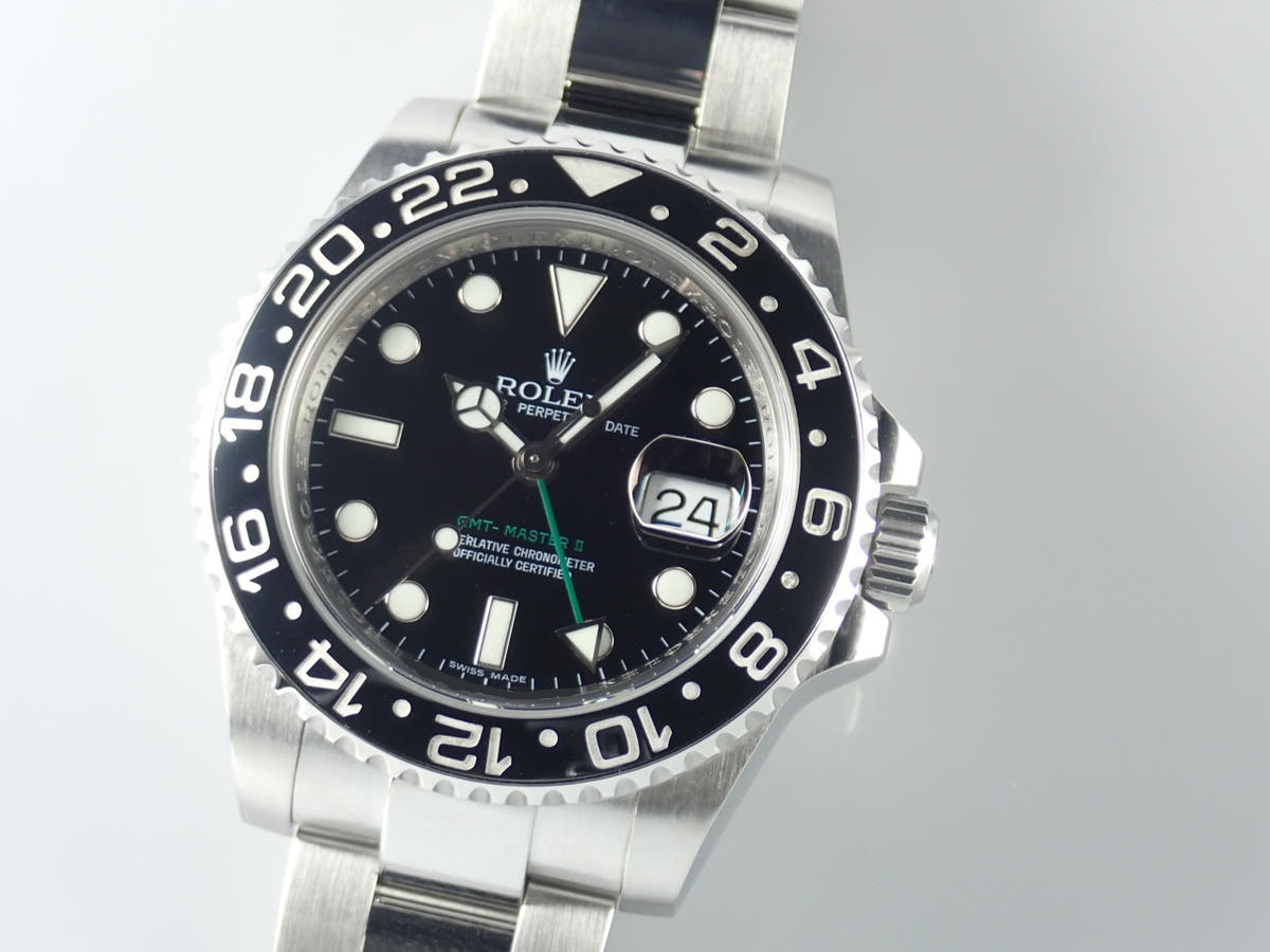 Rolex GMT Master II Ref.116710LN Black Dial Used gmt-master2-70