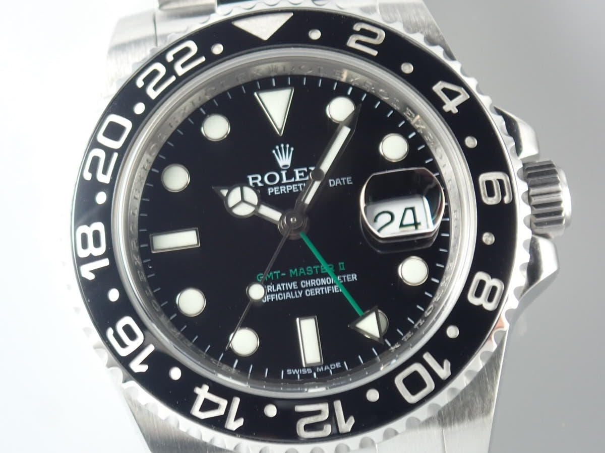 Rolex GMT Master II Ref.116710LN Black Dial Used gmt-master2-70