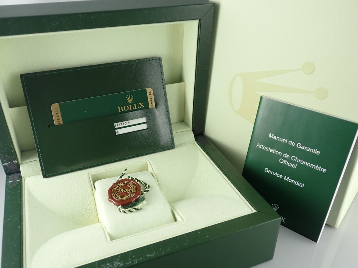 Rolex GMT Master II Ref.116710LN Black Dial Used gmt-master2-70