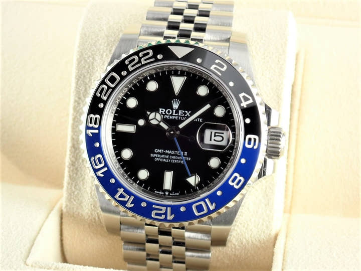 ロレックス GMTマスターII Ref.126710BLNR ブラック文字盤 未使用 gmt-master2-73 ジュビリーブレスレット