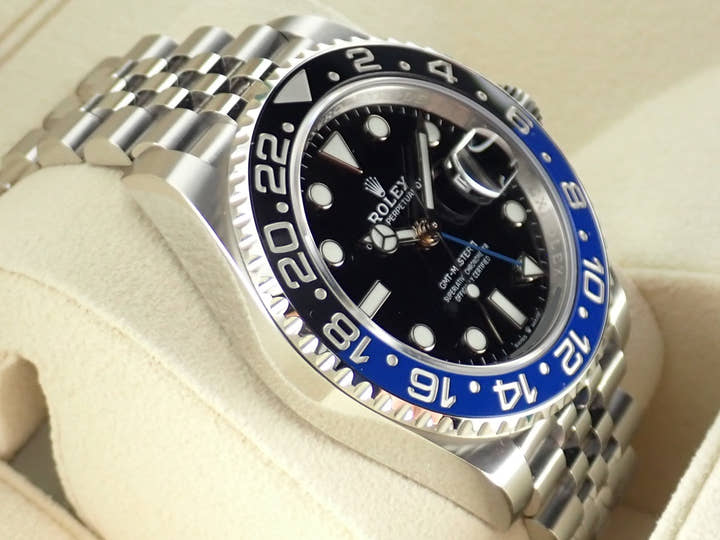 ロレックス GMTマスターII Ref.126710BLNR ブラック文字盤 未使用 gmt-master2-73 ジュビリーブレスレット