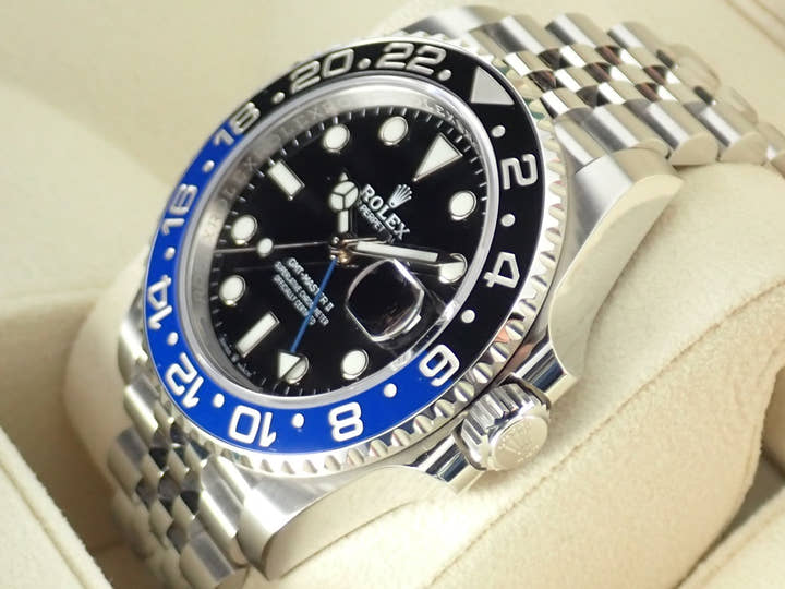 ロレックス GMTマスターII Ref.126710BLNR ブラック文字盤 未使用 gmt-master2-73 ジュビリーブレスレット