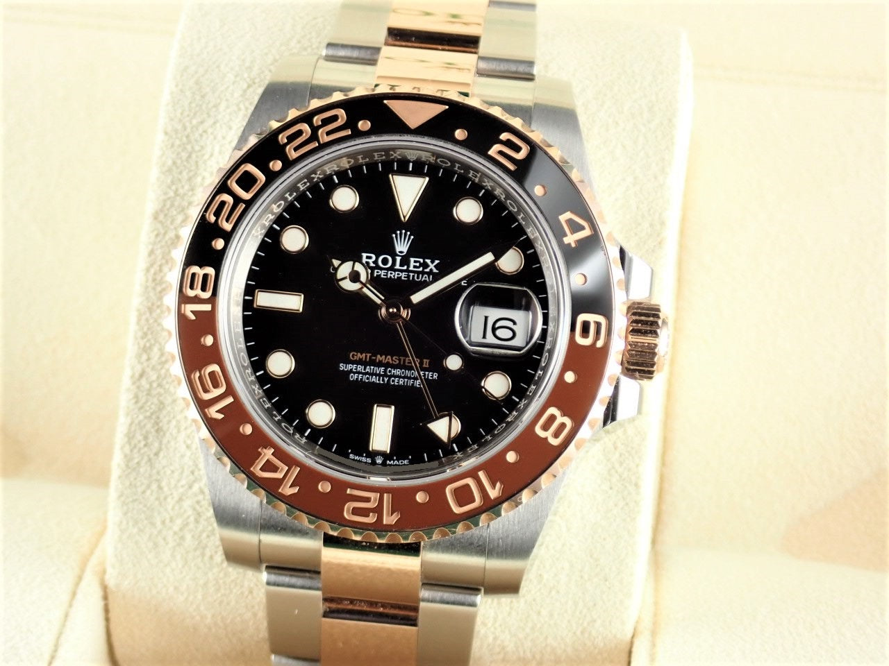 Rolex GMT Master II Brown and Black Bezel &lt;Warranty, Box, etc.&gt;